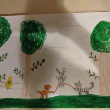 ....Анастасия Кирилловна Коврова в конкурсе «Замурчательные рисунки»