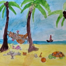 Кристина Андреевна Шабанова в конкурсе «Замурчательные рисунки»