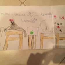 Лёня Мих. Меж. в конкурсе «Замурчательные рисунки»