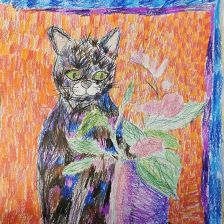 Василиса Сергеевна Дубовая в конкурсе «Замурчательные рисунки»