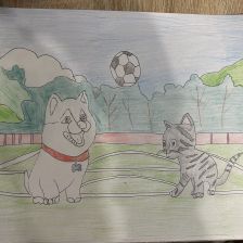 Артём Зимагулов в конкурсе «Замурчательные рисунки»