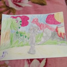 Арина Рустемовна Абзалилова в конкурсе «Замурчательные рисунки»