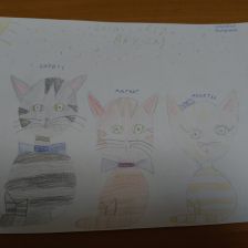 Екатерина Андреевна Егорова в конкурсе «Замурчательные рисунки»