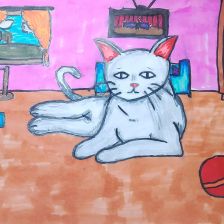 Аделина Николаевна Сергеева в конкурсе «Замурчательные рисунки»