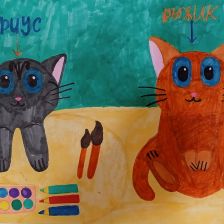 Лена Алексеевна Чернышева в конкурсе «Замурчательные рисунки»