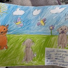 Алена Сергеевна Горелова в конкурсе «Замурчательные рисунки»