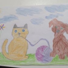 Ксения Игоревна Дерешева в конкурсе «Замурчательные рисунки»