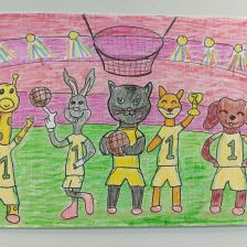 Алиса Игоревна Новичкова в конкурсе «Замурчательные рисунки»