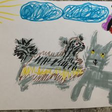 Алла Алексеевна Козеева в конкурсе «Замурчательные рисунки»