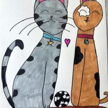 Вера Владимировна Августович в конкурсе «Замурчательные рисунки»