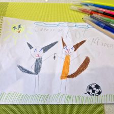 Милана Никитовна Андрианова в конкурсе «Замурчательные рисунки»