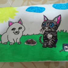 София Юрьевна Сенникова в конкурсе «Замурчательные рисунки»