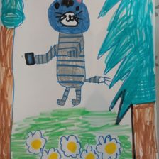 Александра Максимовна Николенко в конкурсе «Замурчательные рисунки»