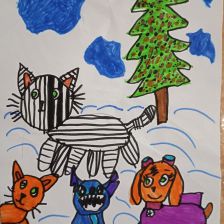 Кристина Станиславовна Брагина в конкурсе «Замурчательные рисунки»