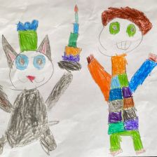 Ева Козерацкая в конкурсе «Замурчательные рисунки»