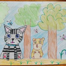 Вероника Николаевна Белькович в конкурсе «Замурчательные рисунки»