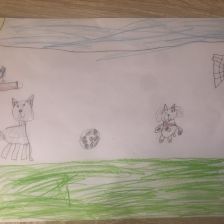 Полина Давыдова в конкурсе «Замурчательные рисунки»