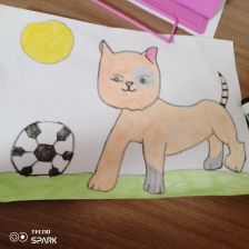 Полина Алексеевна Шибанова в конкурсе «Замурчательные рисунки»