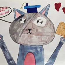 Виктория Лапина в конкурсе «Замурчательные рисунки»