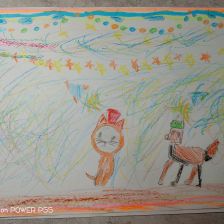 Настя Александровна Шаламова в конкурсе «Замурчательные рисунки»