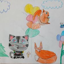 Мария Карпова в конкурсе «Замурчательные рисунки»