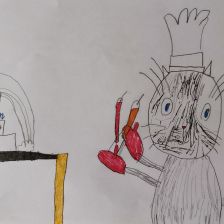 Егор Худяков в конкурсе «Замурчательные рисунки»