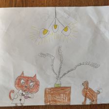 Полина Леонидовна Каратаева в конкурсе «Замурчательные рисунки»