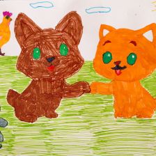 Ксения Павловских в конкурсе «Замурчательные рисунки»