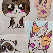 Арина Коляденкова в конкурсе «Замурчательные рисунки»