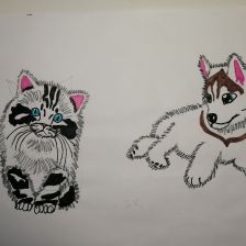 Мария Максимовна Овсянникова в конкурсе «Замурчательные рисунки»