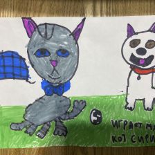 Руслана Викторовна Торенко в конкурсе «Замурчательные рисунки»