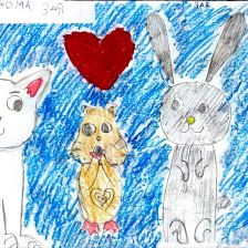 Мария Антоновна Красникова в конкурсе «Замурчательные рисунки»