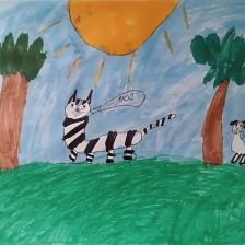 Данил Андреевич Шевцов в конкурсе «Замурчательные рисунки»