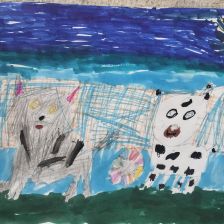 Тимур Максимович Дрогобужев в конкурсе «Замурчательные рисунки»