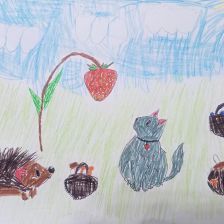 Мирослава Пчельникова в конкурсе «Замурчательные рисунки»