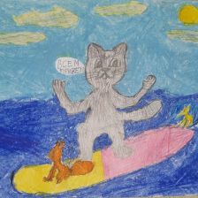 Матвей Александрович Солдатов в конкурсе «Замурчательные рисунки»