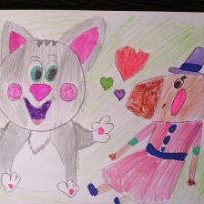 Софья Андреевна Сабурова в конкурсе «Замурчательные рисунки»