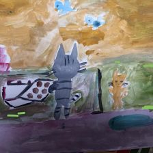 Ева А в конкурсе «Замурчательные рисунки»