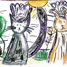 Ксения Андреевна Бакаева в конкурсе «Замурчательные рисунки»