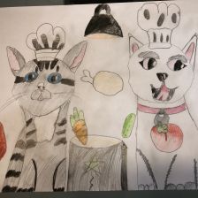 Наташа Красилина в конкурсе «Замурчательные рисунки»