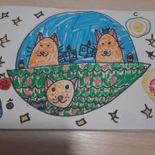 Анастасия Дмитриевна Коробова в конкурсе «Замурчательные рисунки»