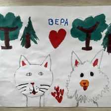 *Вера* Сергеевна Чухаленок в конкурсе «Замурчательные рисунки»