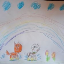 Софья Стешенко в конкурсе «Замурчательные рисунки»