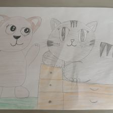 Алиса Владимировна Новожилова в конкурсе «Замурчательные рисунки»