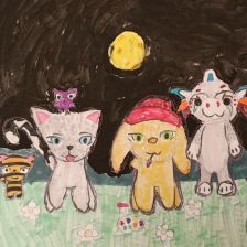 Анна Витальевна Лабец в конкурсе «Замурчательные рисунки»