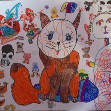 Виктория Александровна Гарбузова в конкурсе «Замурчательные рисунки»