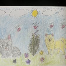 Пелагея Александровна Кузьмина в конкурсе «Замурчательные рисунки»