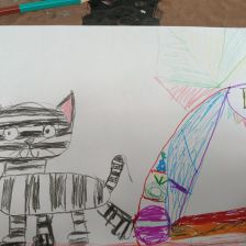 Дарина Юнисовна Агаева в конкурсе «Замурчательные рисунки»