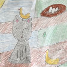 Маша Сергеевна Кирюшова в конкурсе «Замурчательные рисунки»