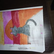 Ильнара Рустамовна Сабитова в конкурсе «Замурчательные рисунки»